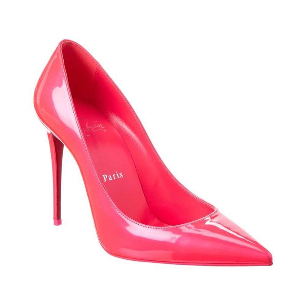 Christian Louboutin Kate 100 Patent Pump, Red
